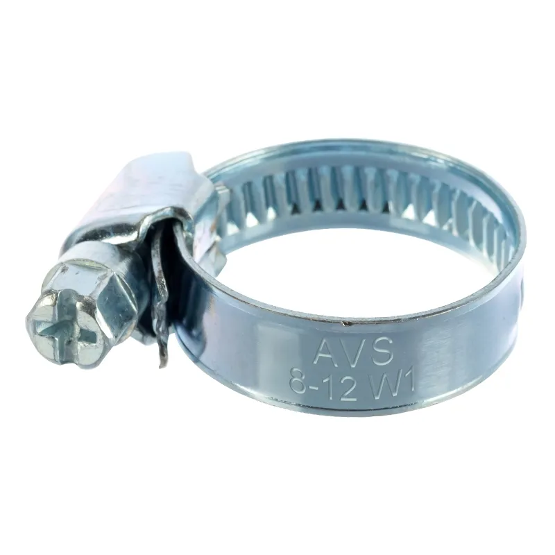 Хомут червячный 08-12 (оцинкованный) A40910S