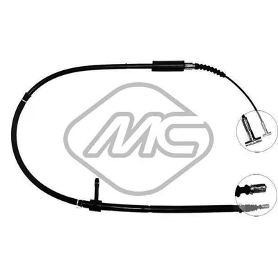 Трос ручника 156 ALL SX-LH Metalcaucho 80260