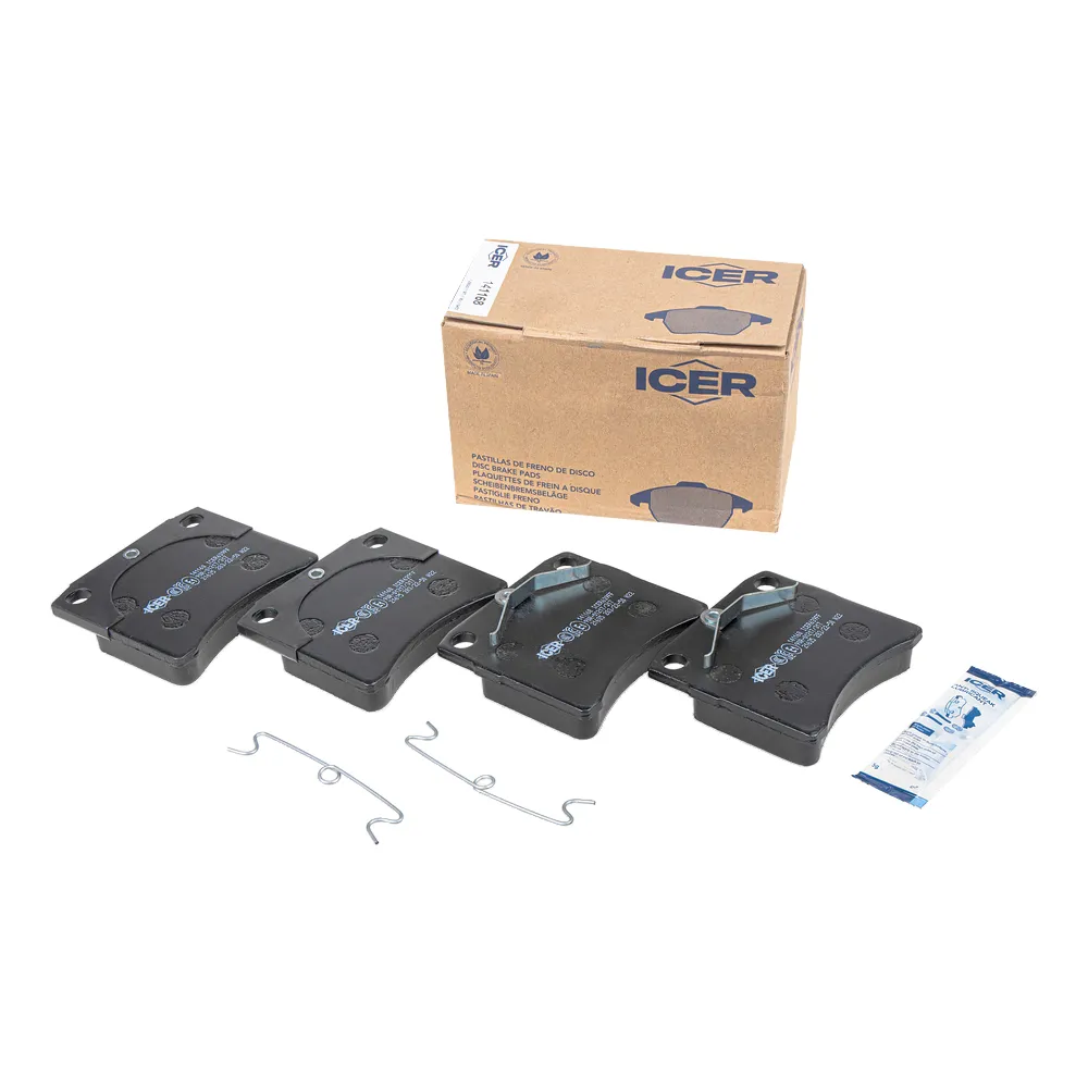 Колодки передние VW T4 квадратные ICER 141168