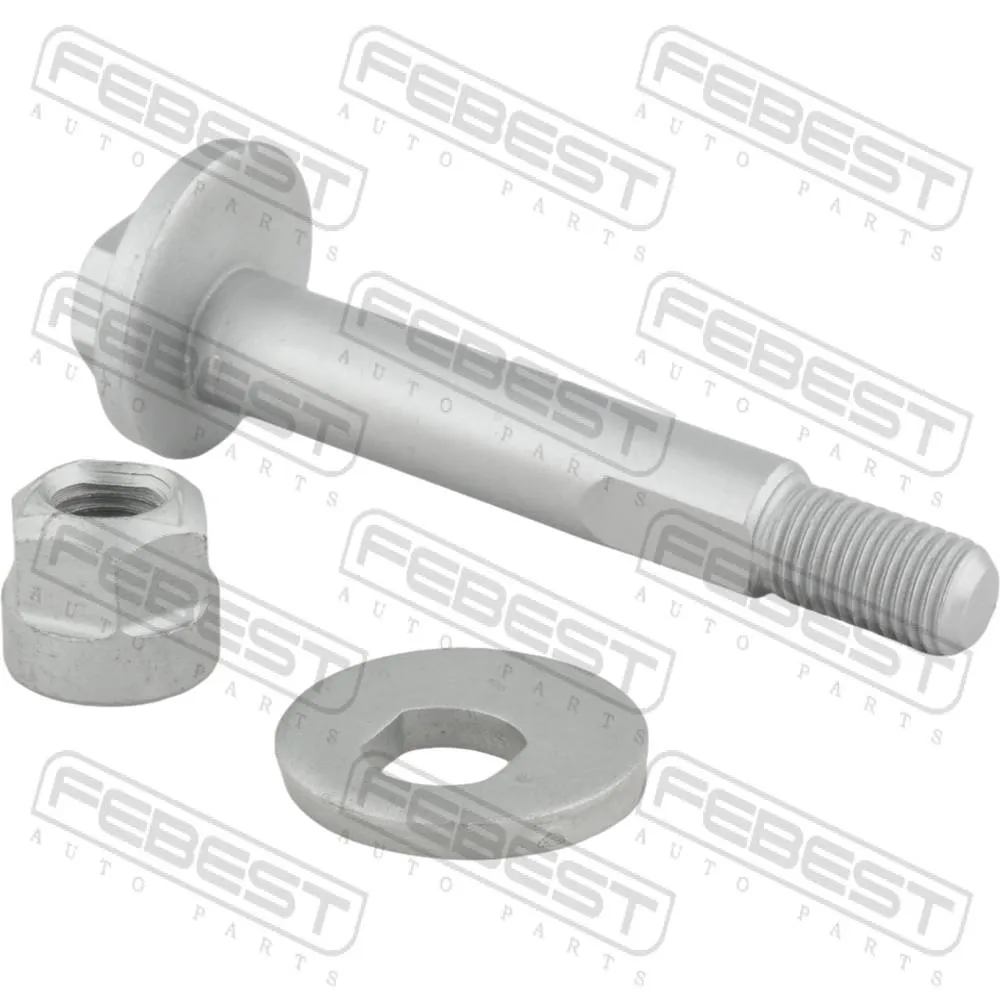 Болт с эксцентриком ремкомплект (комплект, на одну сторону) FEBEST 0329-007-KIT