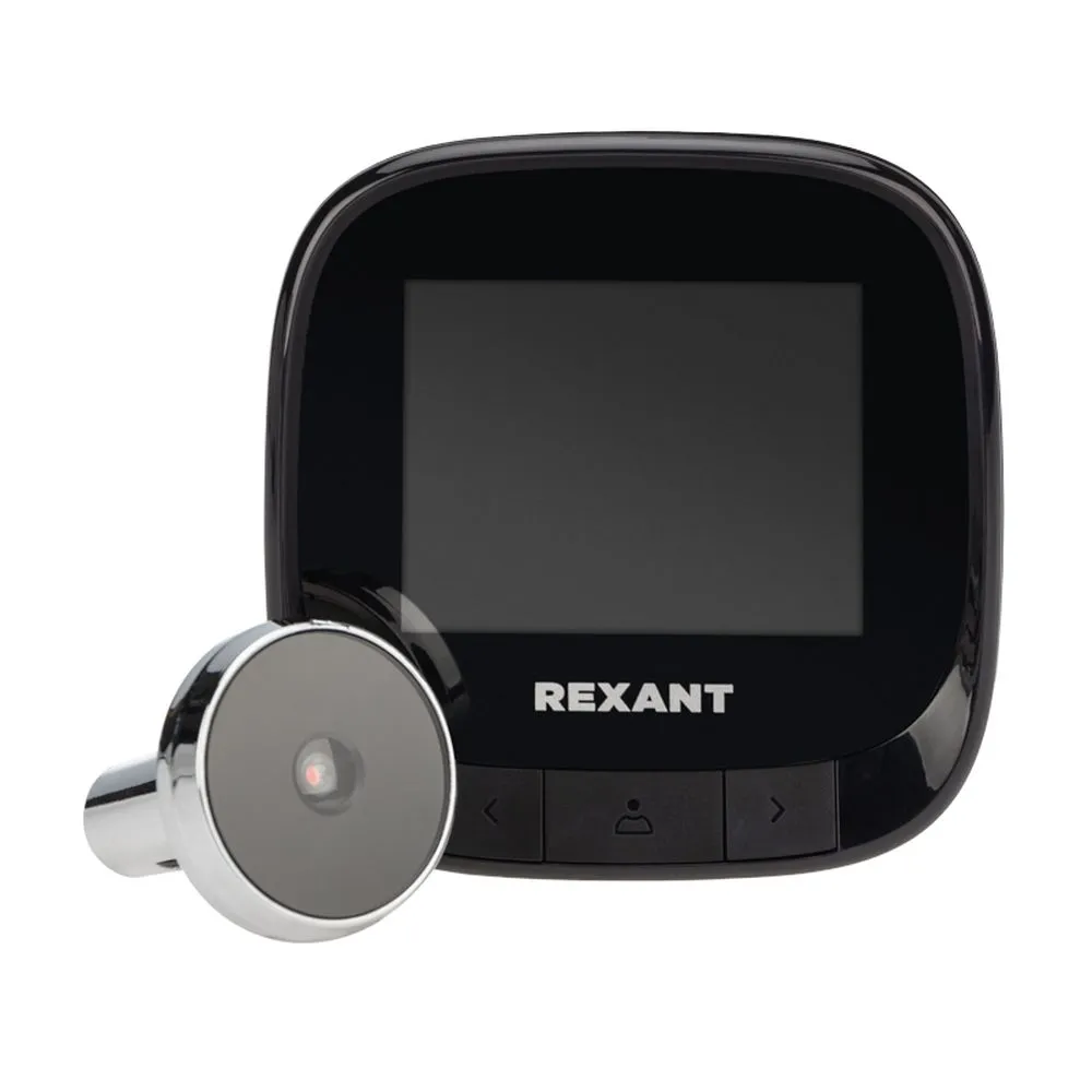 Видеоглазок дверной (DV-111) с цветным LCD-дисплеем 2.4 и функцией записи фото REXANT 45-1111