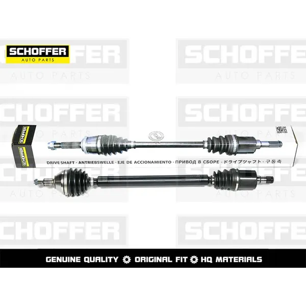 Привод в сборе правый Volkswagen Polo 2009-/Polo 6 (2020-н.в.) АКПП SCHOFFER SHF27012