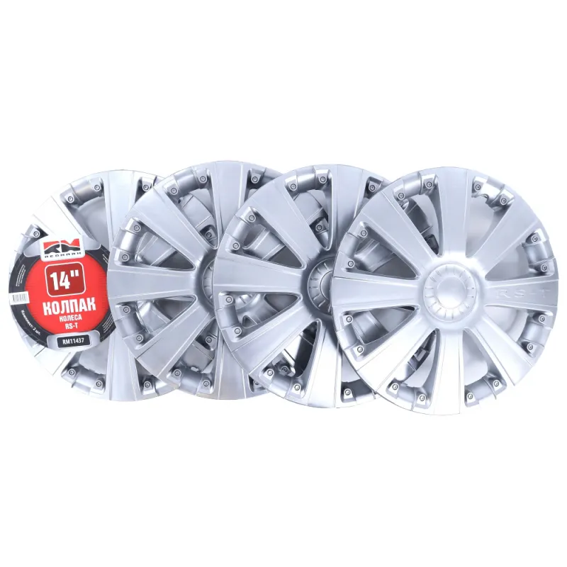 Колпак колеса R14 RS-T (пруж) кт 4 шт.(2+2) REDMARK REDMARK RM11437