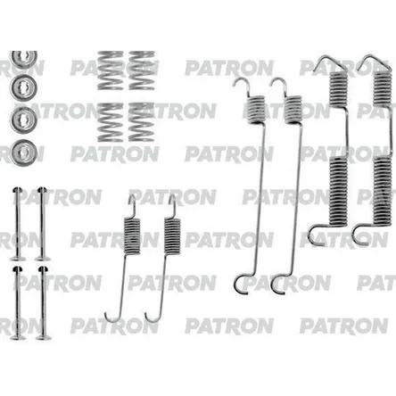Комплект монтажный тормозных колодок барабанных BMW: 3 82-91, 3 КАБРИО 90-93 PATRON PSRK0081