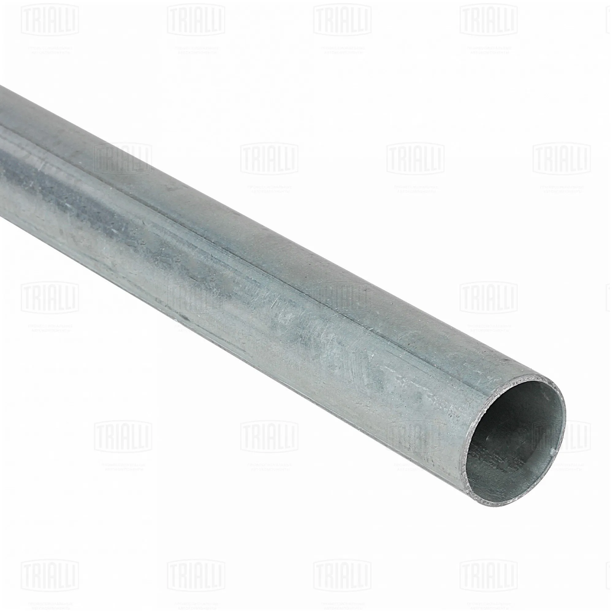 Труба глуш. прям. 51х2000 (d=51х1.5, L=2000мм) (алюм. сталь) TRIALLI EMC 0152