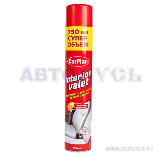 Очиститель обивки 750 мл Carplan Interior Valet (1+1)