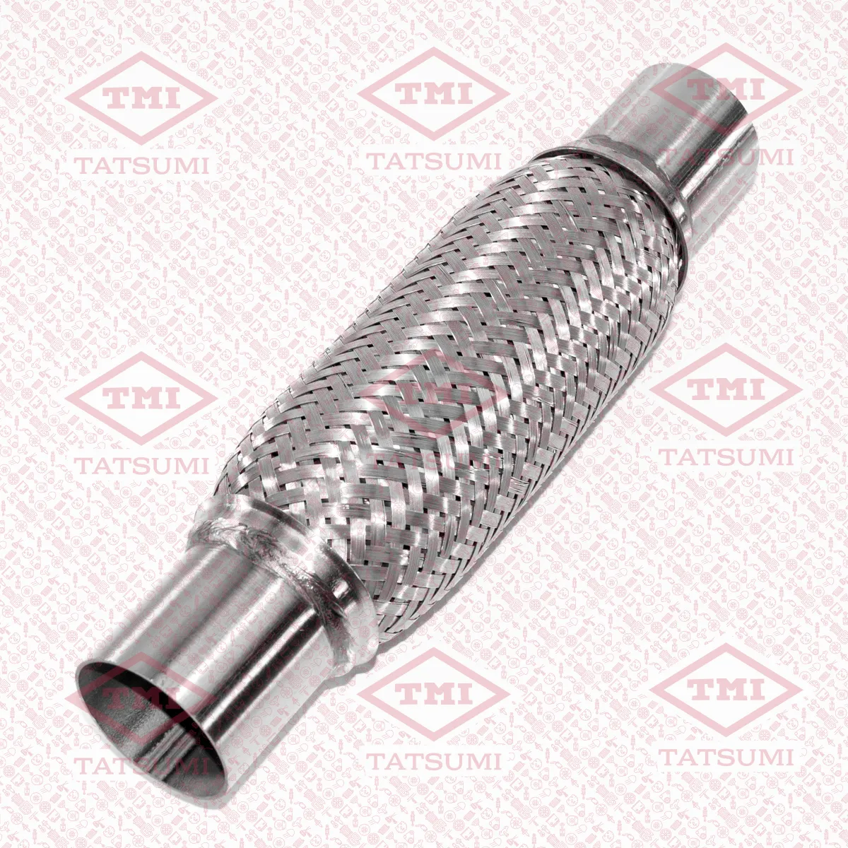 Труба гофрированная с внутренним металлорукавом (с патрубками) 51X203-305 interlock with pipes TATSUMI TKB2003