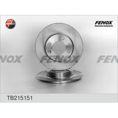Диск тормозной передний AUDI 80VW GOLF IIIJETTA IIISEAT DERBY 1,0-1,6 78-99 FENOX TB215151