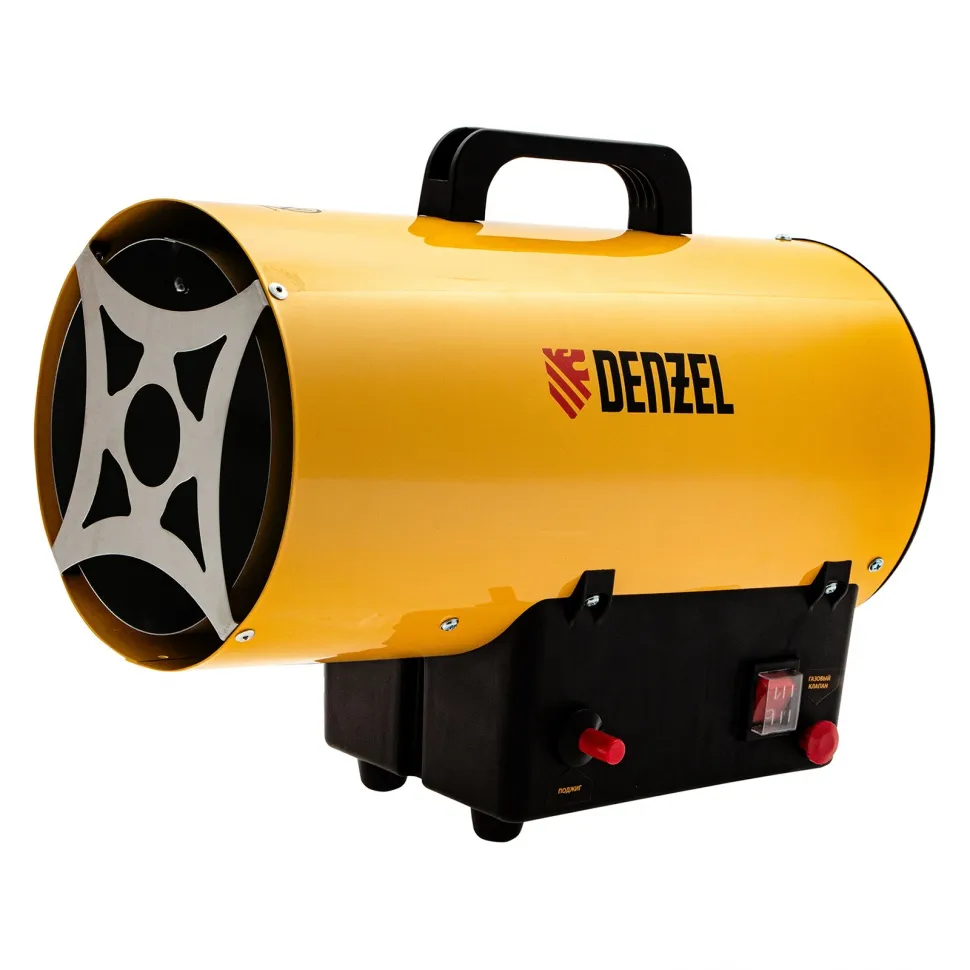 Газовая тепловая пушка GHG-10, 10 кВт, 300 м3/ч, пропан-бутан Denzel Denzel 96476