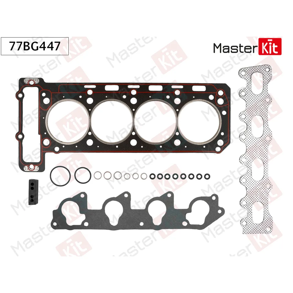 Комплект прокладок ГБЦ MB E-CLASS (W124) M 111.940 MASTERKIT 77BG447