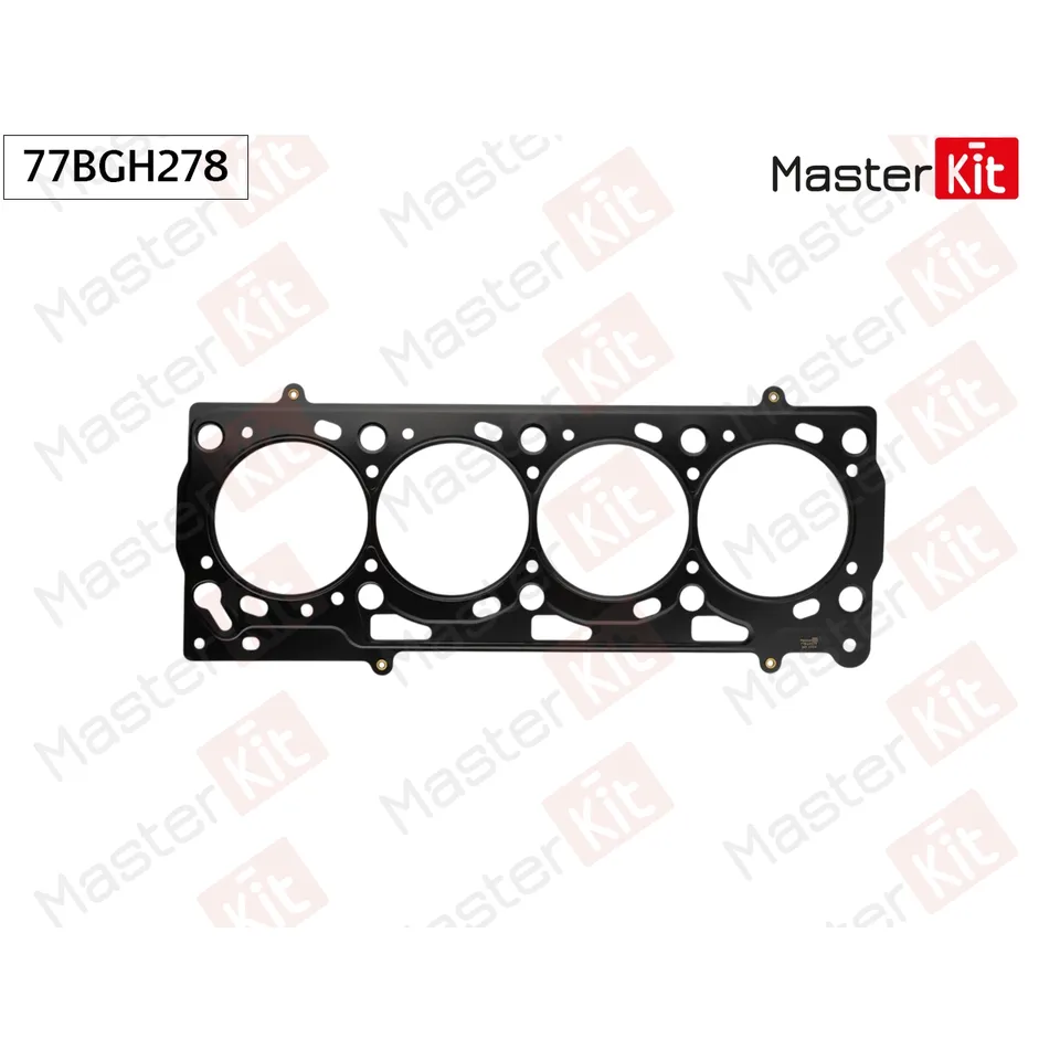 Прокладка ГБЦ AUDI AUA, AUB, AXP, BBY, BBZ, BCA, BKY, BUD, BXW, MASTERKIT 77BGH278