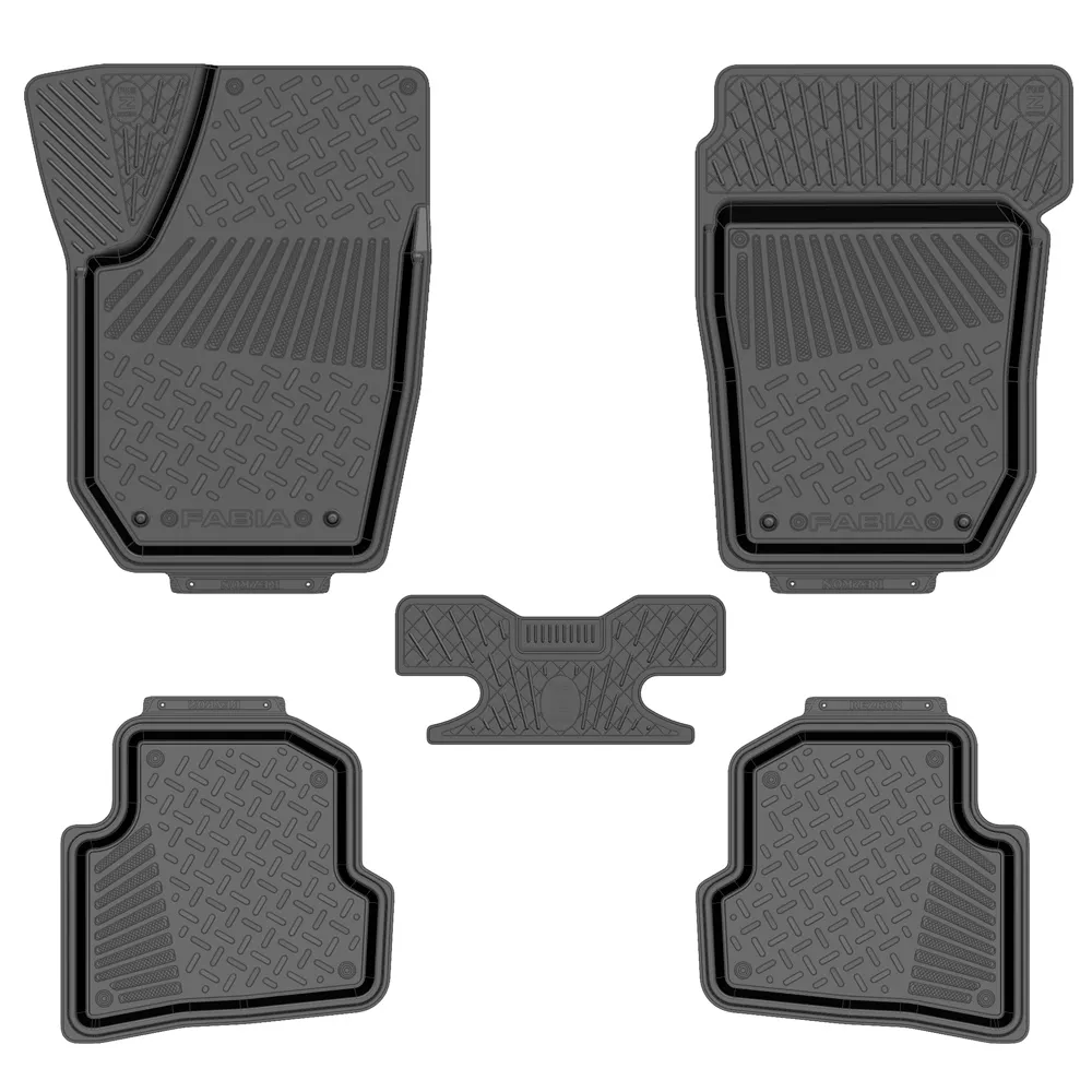 Коврики в салон Skoda Fabia (07-14) Rezkon 1030005100