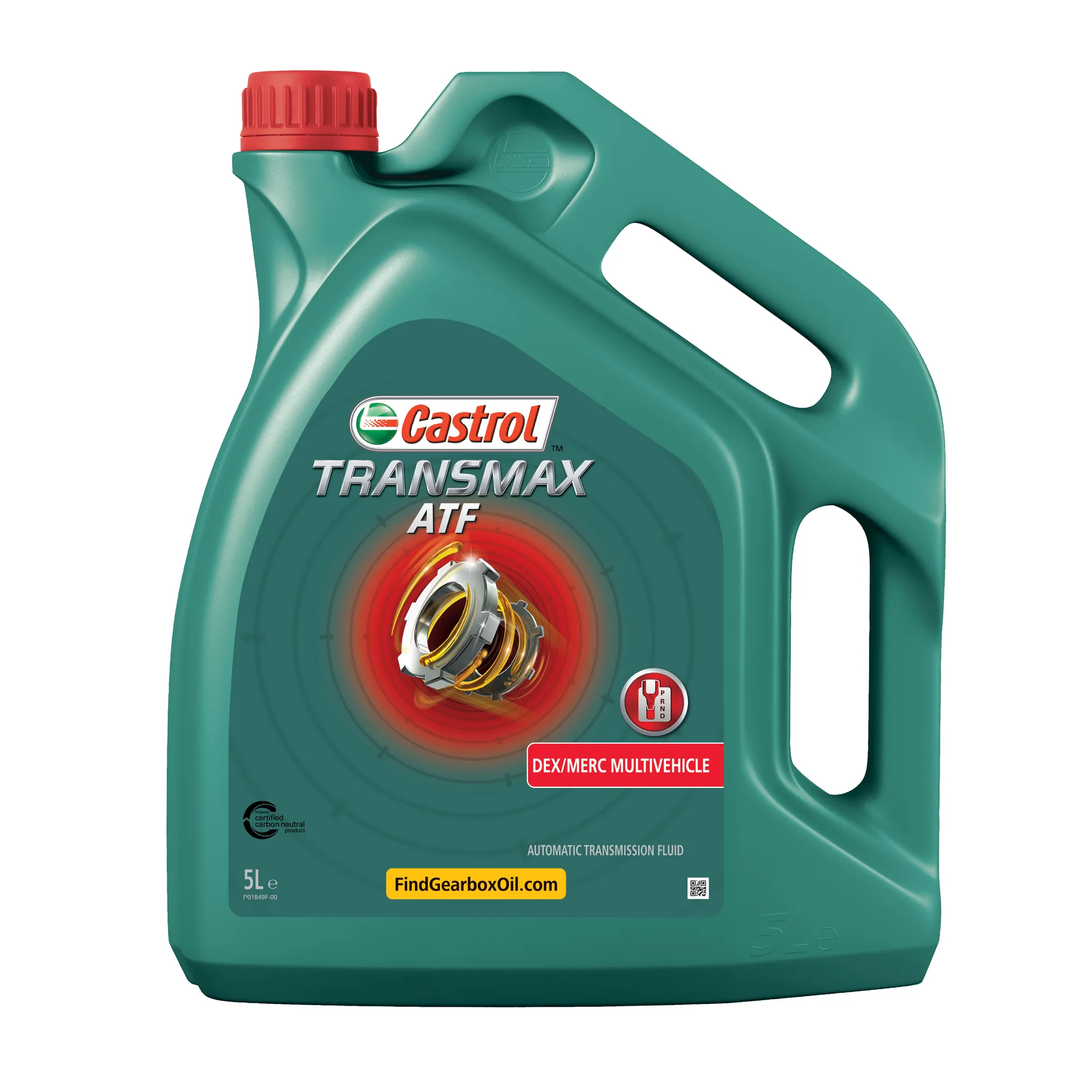 Масло трансмиссионное CASTROL Transmax ATF Dex/Merc Multivehicle 5 л 15DD2B