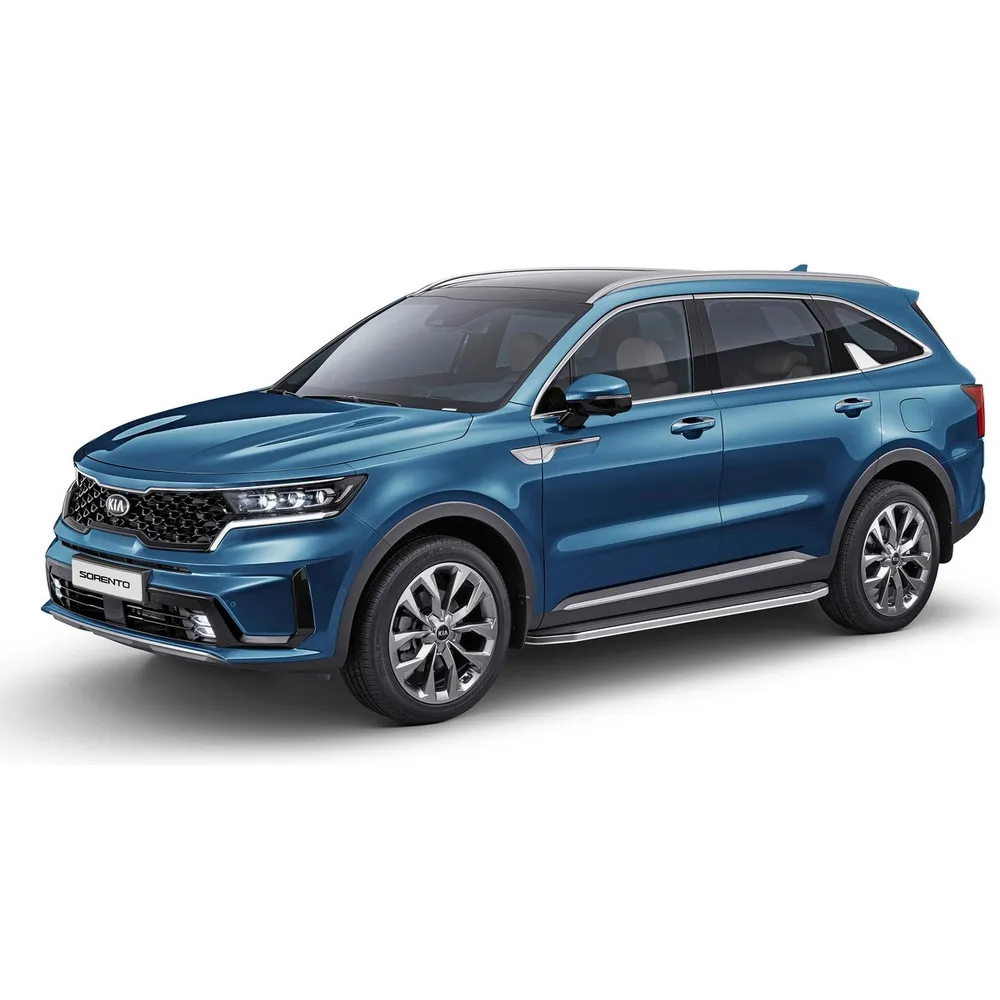 Порог-площадка Premium A180ALP + комплект крепежа, RIVAL, Kia Sorento 2020- RIVAL A180ALP.2806.1