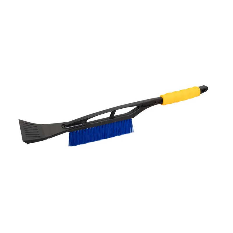 Щетка зимняя со скребком (52 см) синяя щетина KRAFT KT 830057