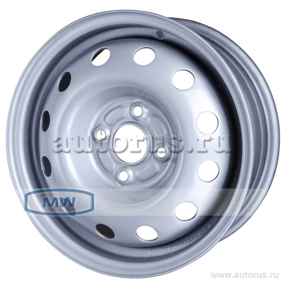 Диск штампованный R14 5.5J 4x100/56.5 ET49 Magnetto 14013 S AM Silver 14013sk