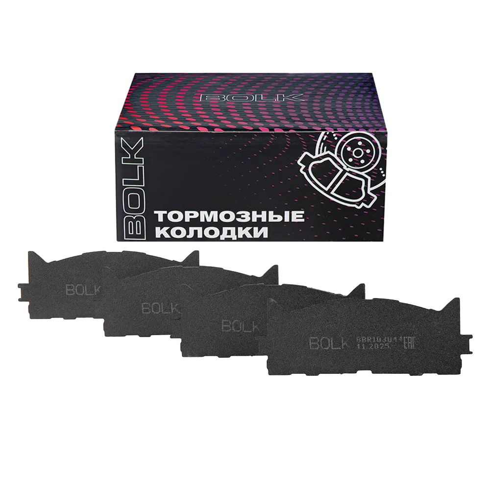 Колодки передние TOYOTA CAMRY 06-> BOLK BBR103044