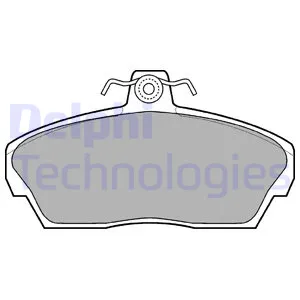 Колодки дисковые п honda civic 1.4-2.0 95-01, rover 200400 90-00 DELPHI LP911