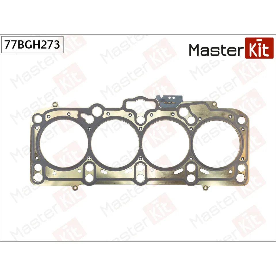 Прокладка ГБЦ AUDI AZV, BKD, BLB, BMN, BNA, BRD, BRE, BRF, BUY, BVA, BVF, BVG MASTERKIT 77BGH273