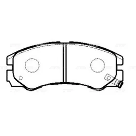 Тормозные колодки CTR CKIS-23