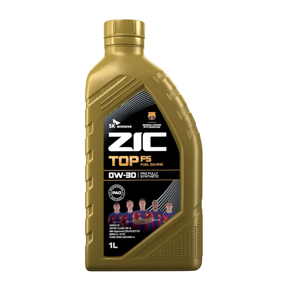 Масло моторное ZIC TOP FS 0W-30 синтетическое 1 л 132042