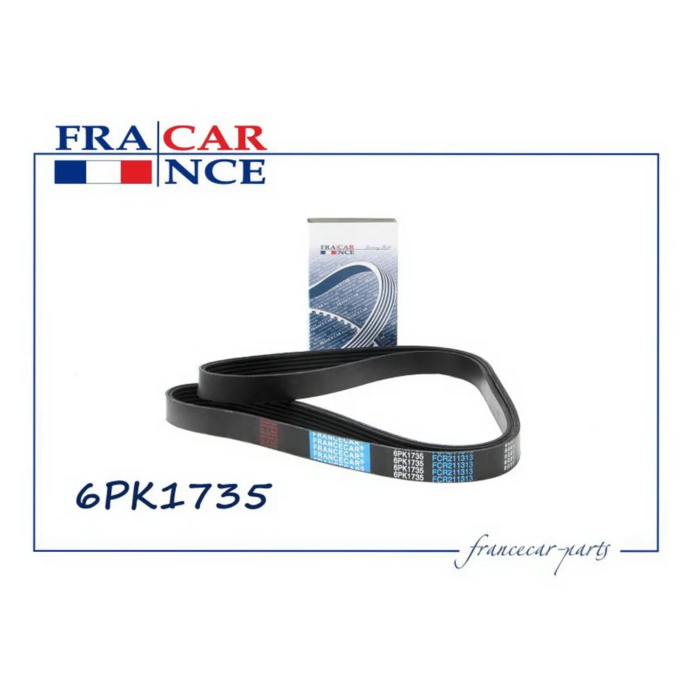 Ремень 6PK1735 поликлиновый FRANCECAR FCR211313