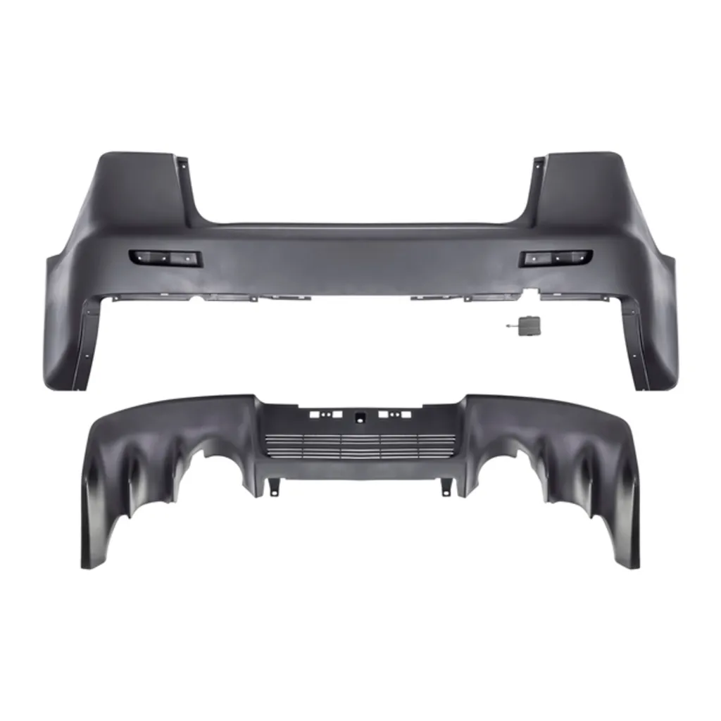 Бампер задний в сборе 2 части Evo Style LANCER X 2007-2014 MBL8401111