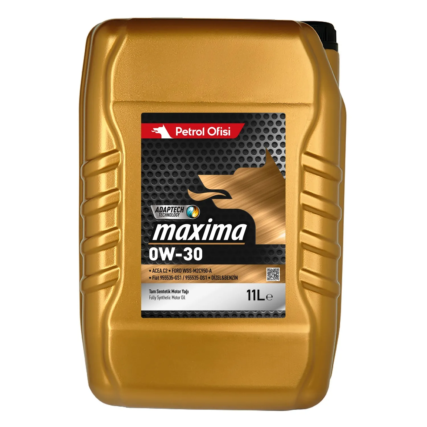 Масло моторное MAXIMA 0W-30 11 л. Petrol Ofisi 400000343