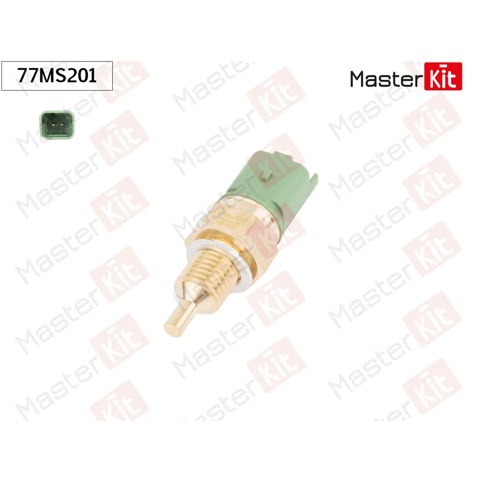 Датчик, температура ОЖ CITROEN C4, PEUGEOT 307/407 MASTERKIT 77MS201