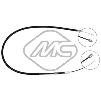 ТРОС РУЧНИКА REN MEGANE SW/BREAK (DISC BRAKE) DX-RH Metalcaucho 83086