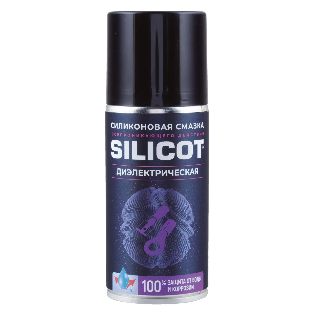 Смазка силиконовая SILICOT диэлектрическая, 150 мл аэрозоль ВМПАВТО 2707