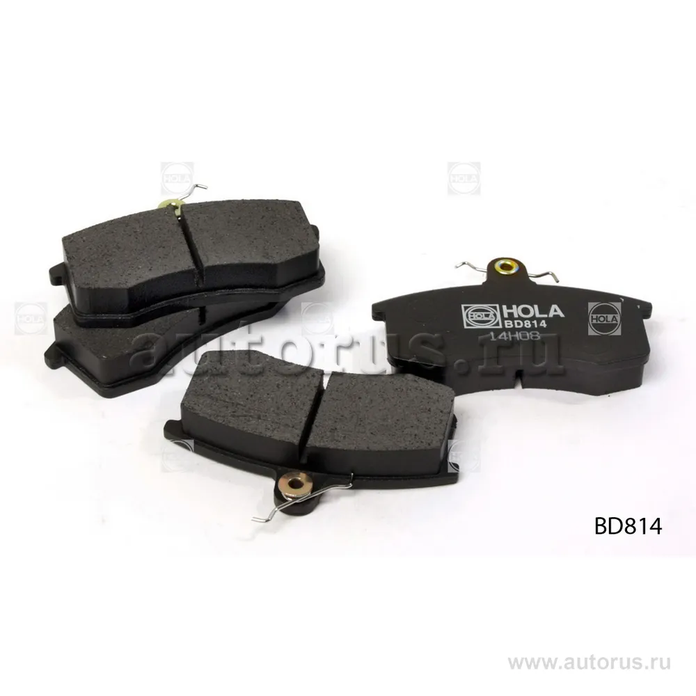 Колодки передние LADA 2108-21099,2110-2115, Kalina (1117-1119), Pri HOLA BD814
