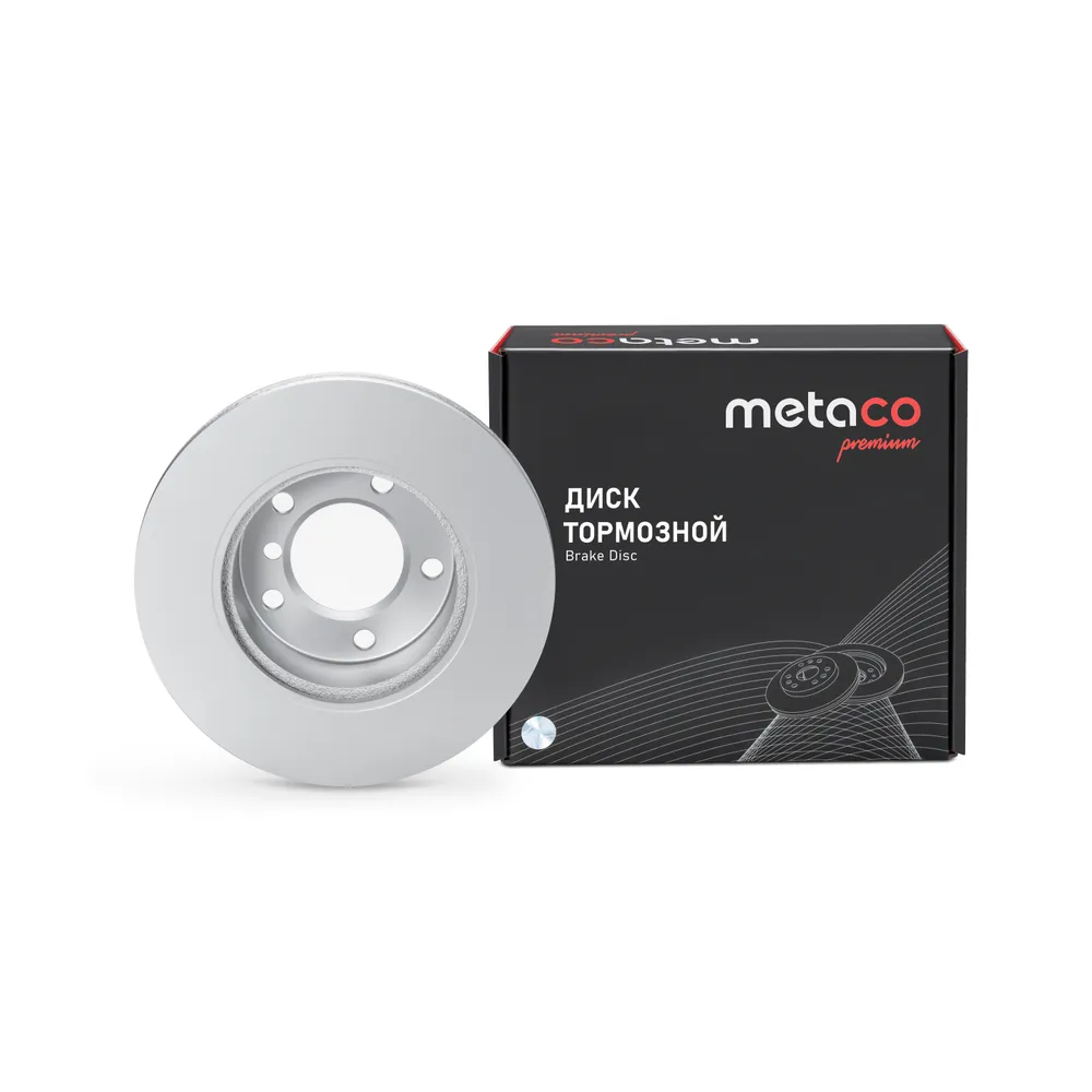 Диск тормозной передний вентилируемый PREMIUM METACO 3050-563