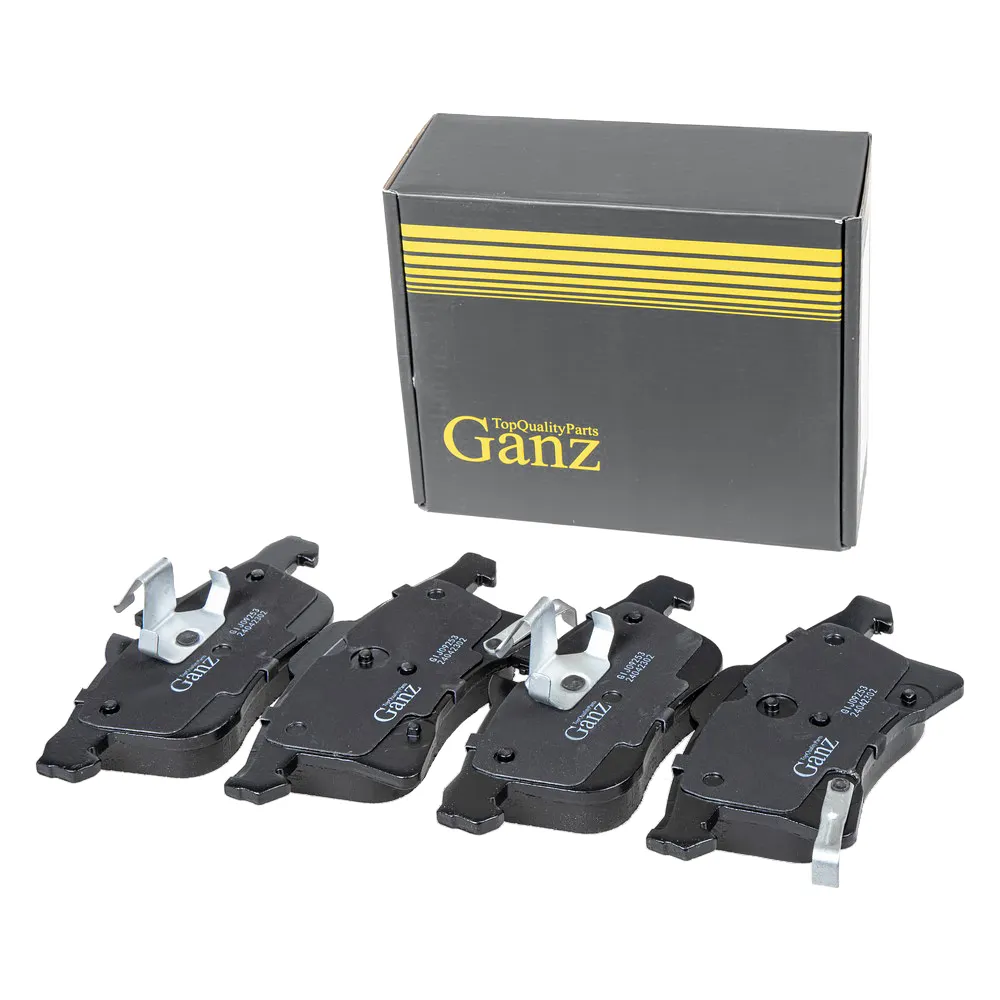 Колодки тормозные передние для OPEL Ast H/Zaf/Meriva GANZ GIJ09253
