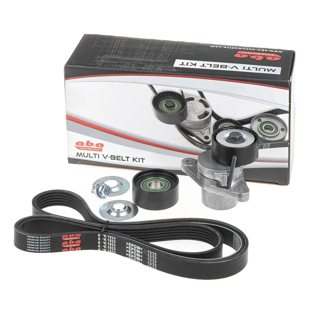 Ремкомплект Ремень поликлиновый + натяжитель + ролик ABA AUTOMOTIVE 6PK1823A1
