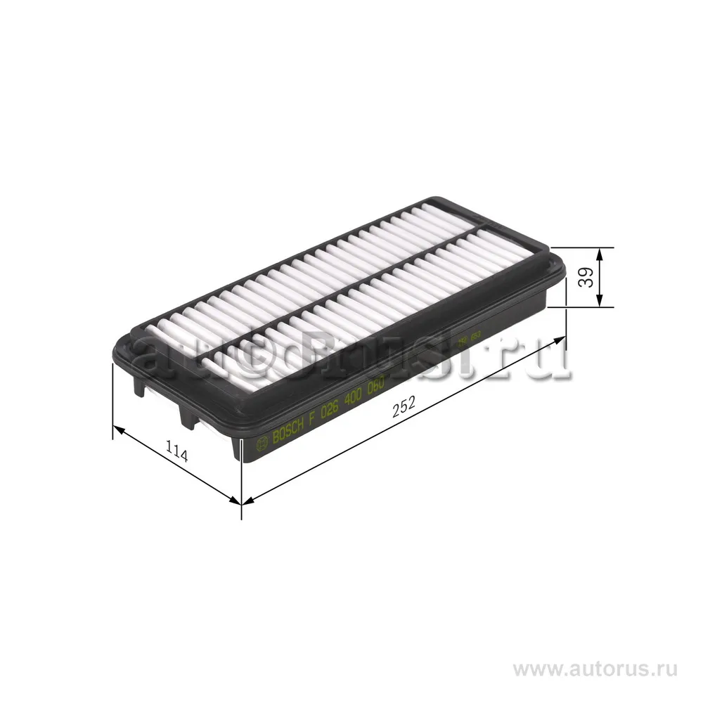 Фильтр воздушный BOSCH F 026 400 060