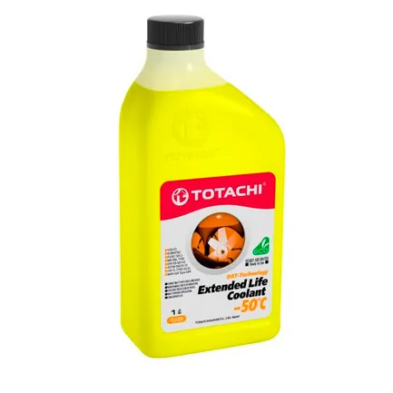Антифриз TOTACHI ELC Yellow G13 готовый -50C желтый 1 л 4589904926679