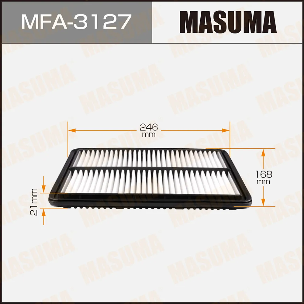 Фильтр воздушный daihatsu atrai k3-ve s2 00 hijet grand cargo k3ve 01-04 MASUMA MFA-3127