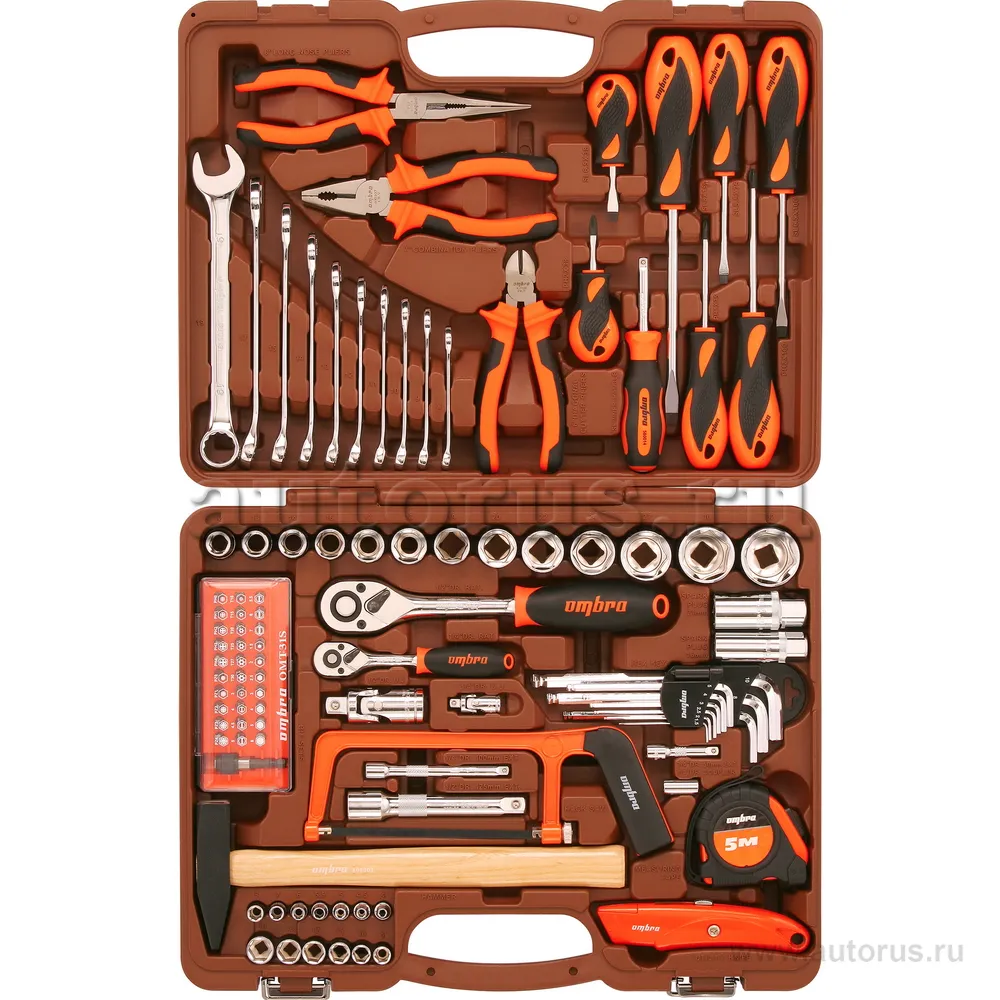 Набор инструментов 101пр 1/4&1/2DR OMBRA OMT101S