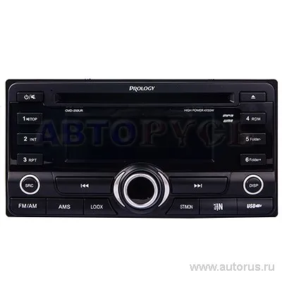 Проигрыватель CD,MP3 PROLOGY CMD-250UR, 4x50вт, USB, 2DIN