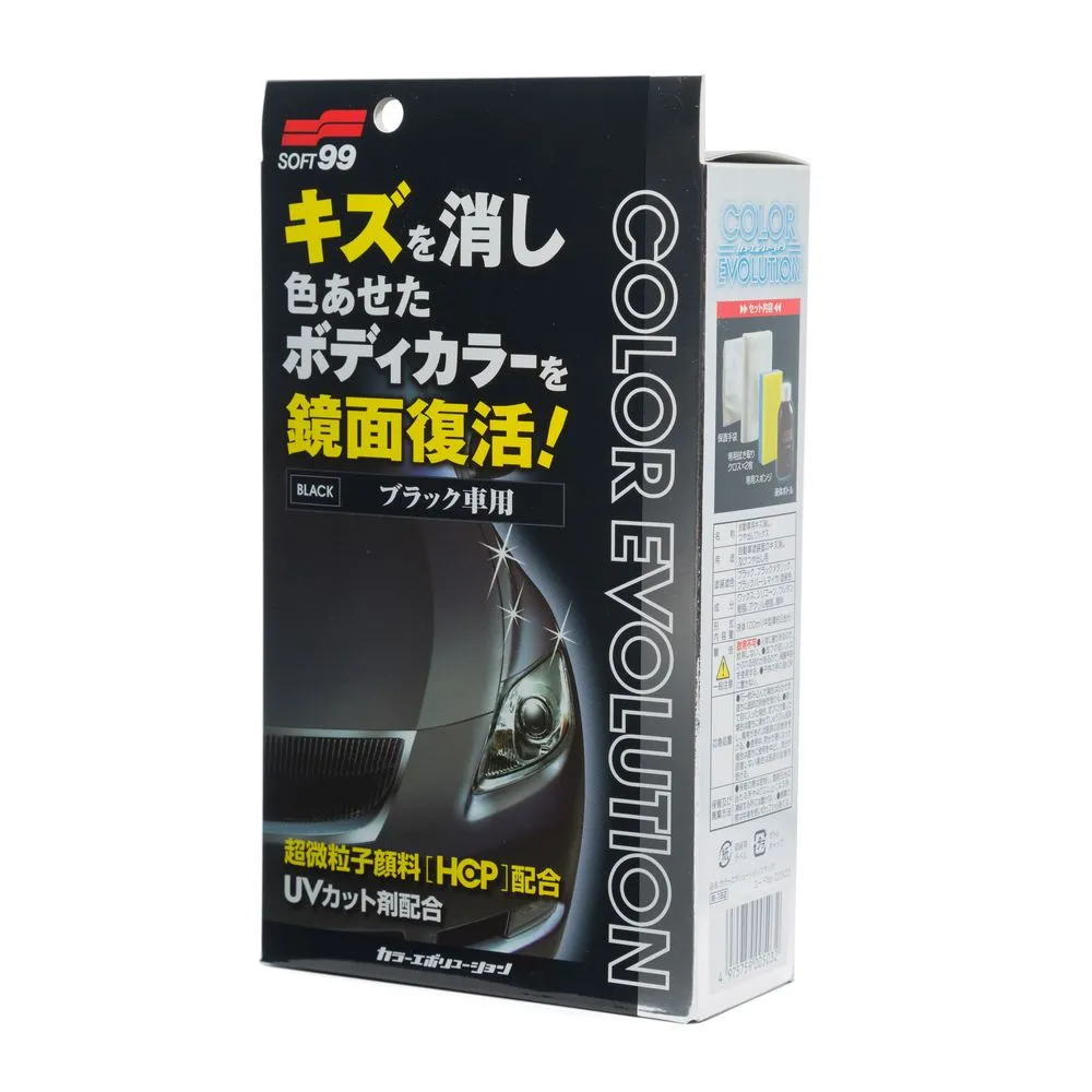Полироль для кузова цветовосстанавливающий Soft99 Color Evolution Black для черных , 100 мл