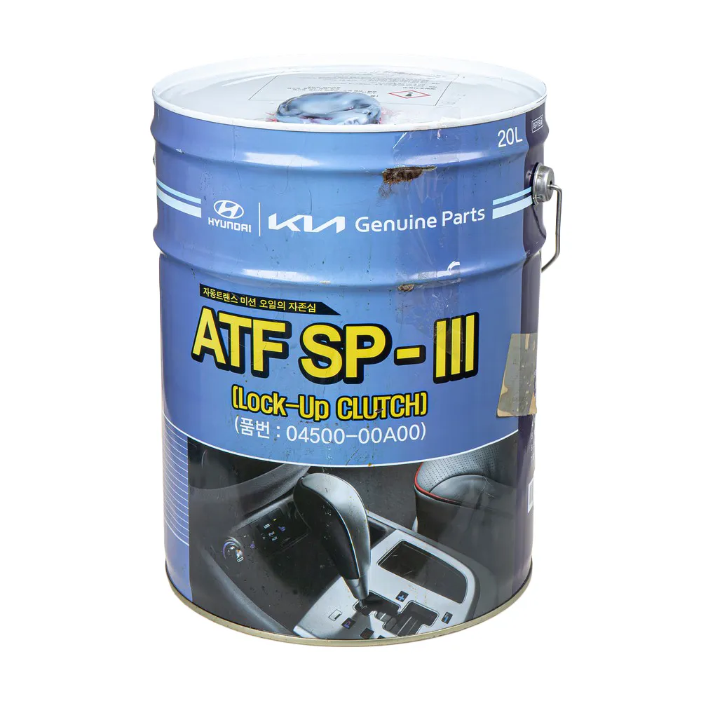 Уценка Масло трансмиссионное HYUNDAI/KIA ATF SP3 20 л 04500-00A00-N1
