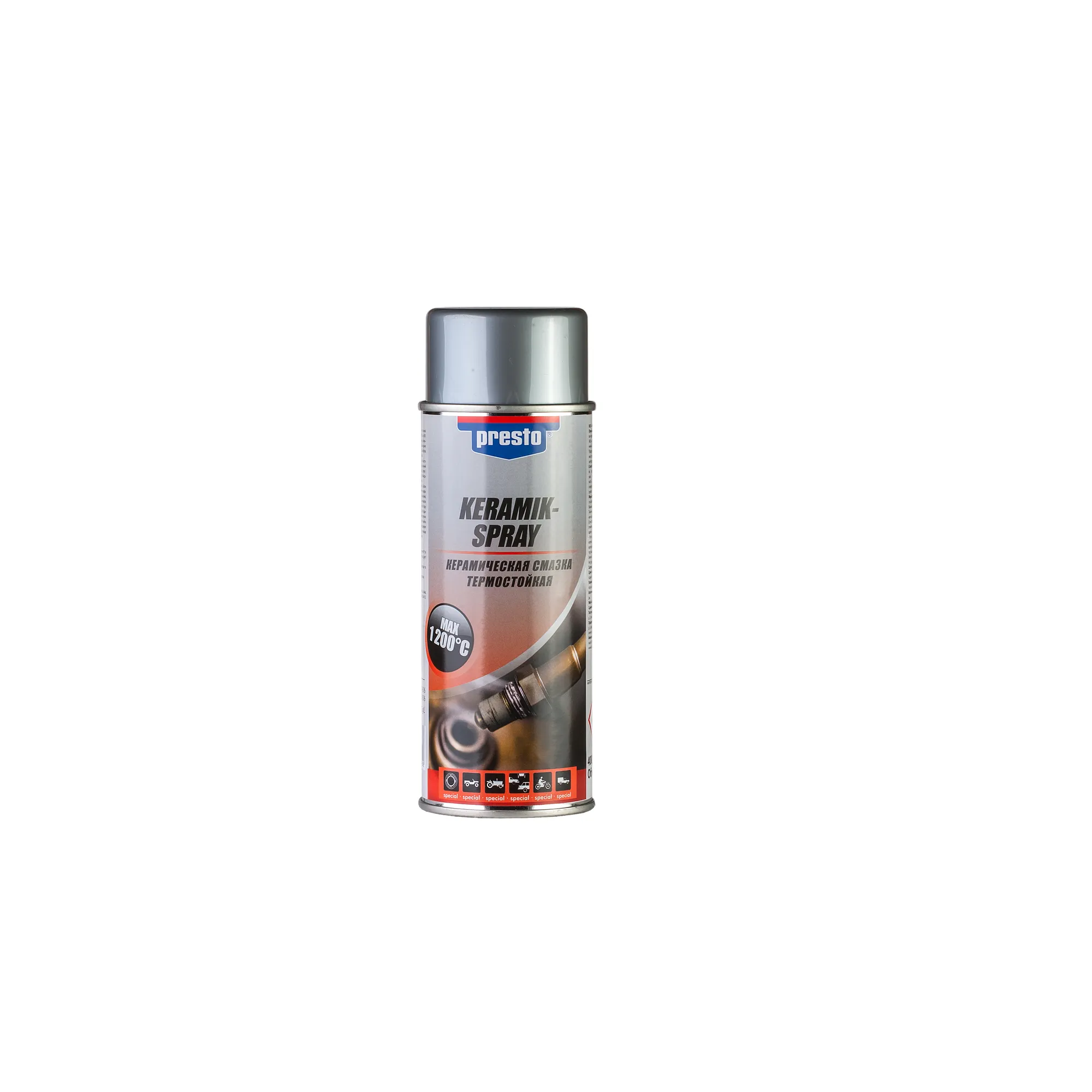 Смазка PRESTO Keramik Spray термостойкая 400 мл
