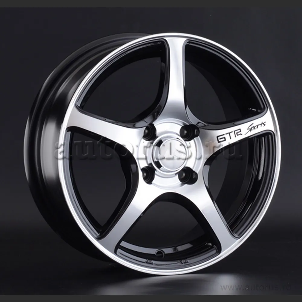 Диск литой R14 5.5J 4x98/58.6 ET35 LS 537 BKF S035049