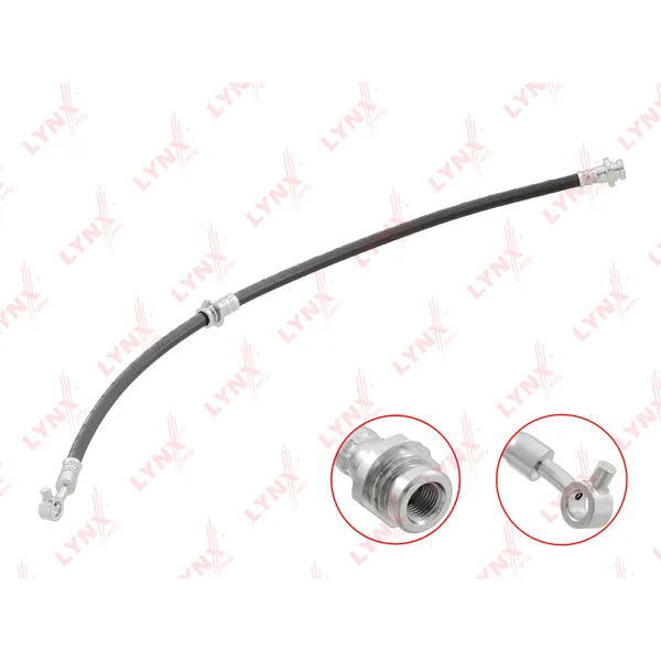 Шланг тормозной передний R NISSAN Qashqai(J10) 06-14 LYNXauto BL-4115