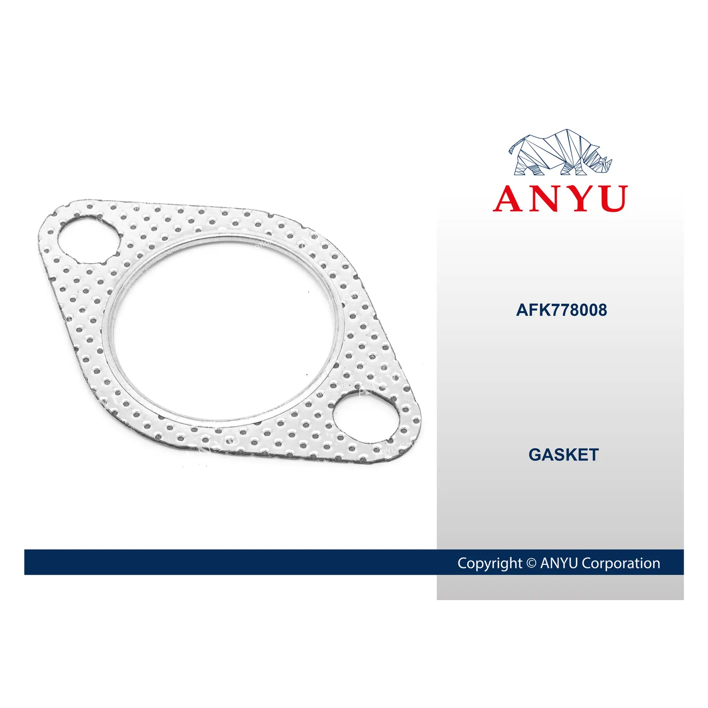 Прокладка приемной трубы для CHERY ANYU AFK778008