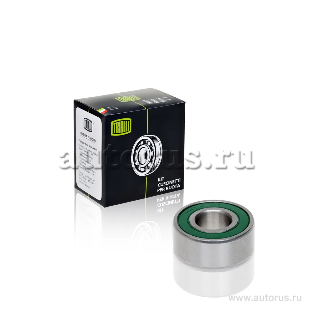 Подшипник 62202 коленвала для а/м Лада 2101 (шариковый однорядный) (СТ 202) TRIALLI CT 202