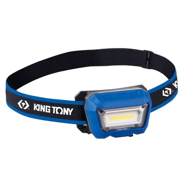 Фонарь светодиодный, налобный, 1 Led COB, 3,7 В KING TONY 9TA52A