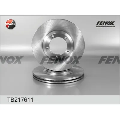 Диск тормозной передний HYUNDAI PORTER/H-100 93-04 253X20X5; FENOX TB217611