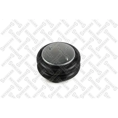 Пневмоподушка в сборе В: 1 отв-шт. M12x1.5 2 отв. M8 Н: 2 отв. M8  STELLOX 84-00266-SX
